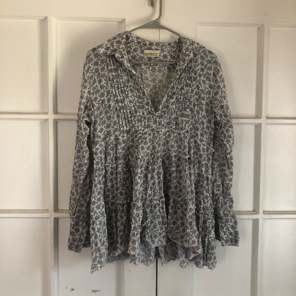 Ralph Lauren Denim Supply flowy top